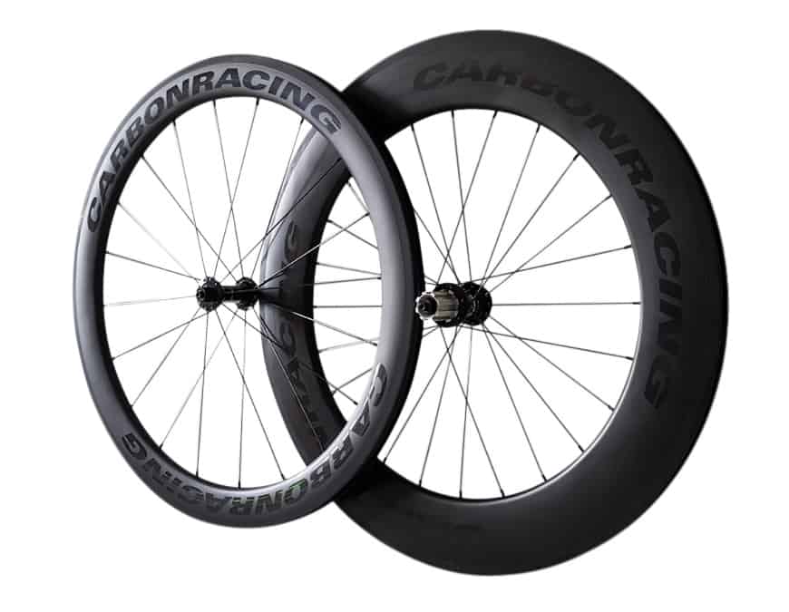 TT58 wielset met hoge velgen - Carbon Cycle Sports