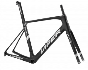 Viper RC1 carbon frame schijfremmen Zwart Wit