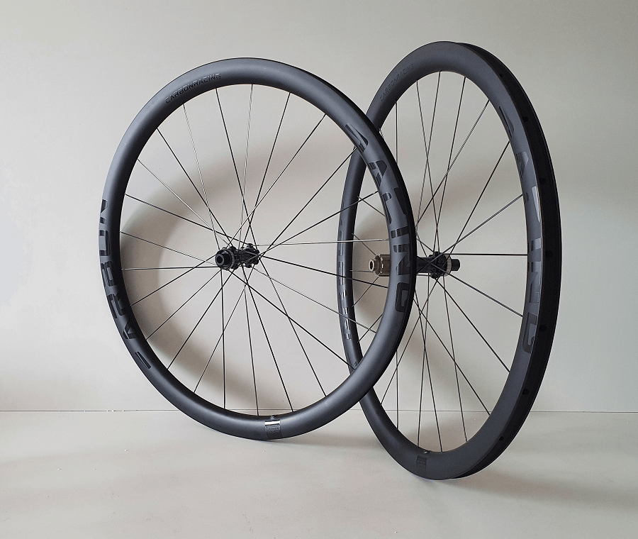 SA3-38 super lichte wielen voor schijfremmen (NIEUW!) - Carbon Racing Sports | Racefietswielen